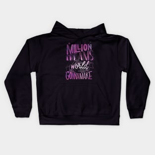 A Million Dreams Kids Hoodie